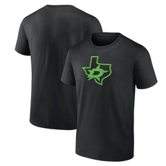 Dallas Stars Alternate Logo T-Shirt - Black | NHL discount
