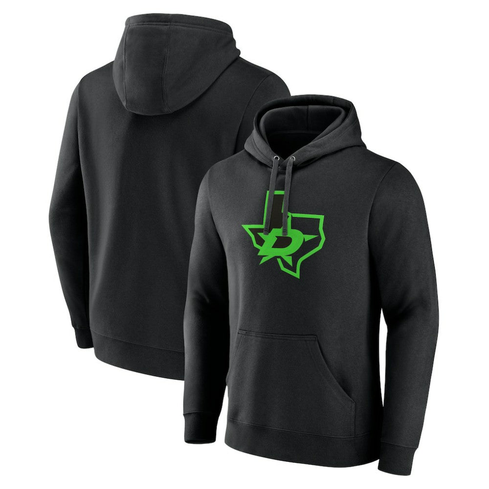 Dallas Stars Alternate Logo Pullover Hoodie - Black | NHL near me