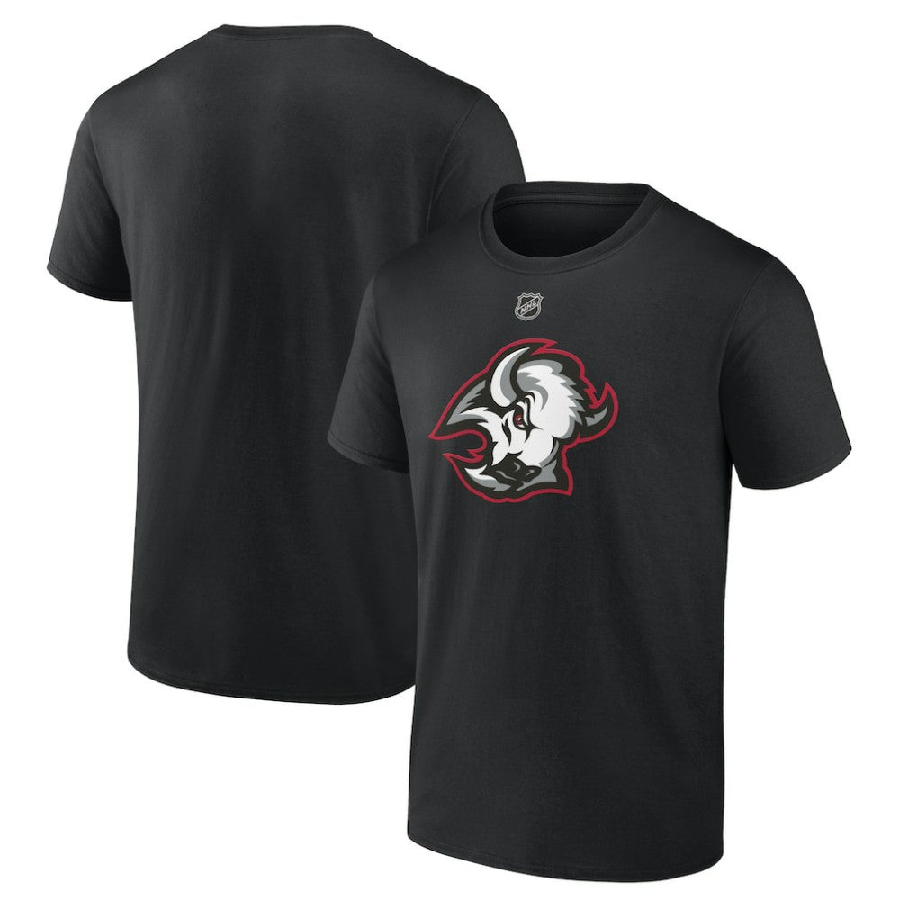 Buffalo Sabres Alternate Logo T-Shirt - Black | NHL Lifestyle