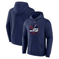 Winnipeg Jets Alternate Logo Pullover Hoodie - Navy | NHL Lifestyle