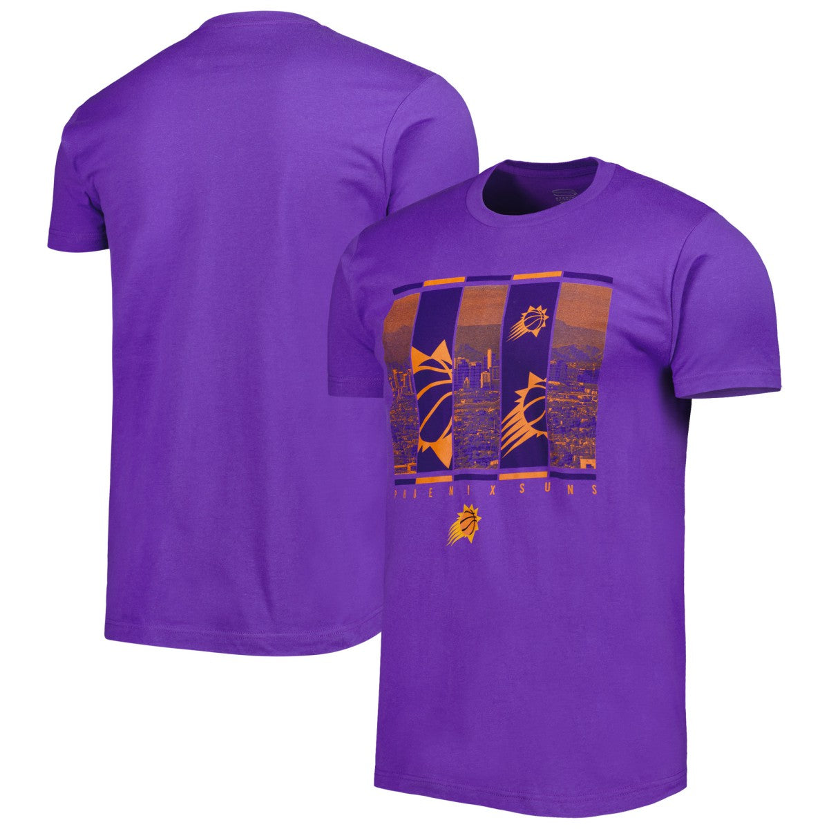 Phoenix Suns Stadium Essentials City Skyline T-Shirt Purple