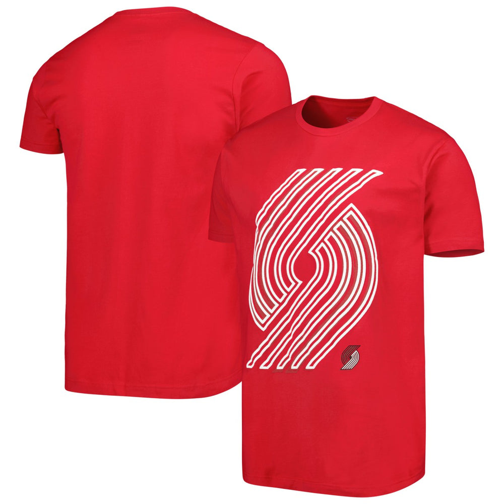 Portland Trail Blazers Stadium Essentials Unisex Element Logo Pop T-Shirt Red