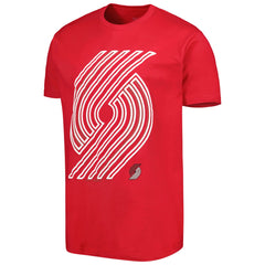 Portland Trail Blazers Stadium Essentials Unisex Element Logo Pop T-Shirt Red