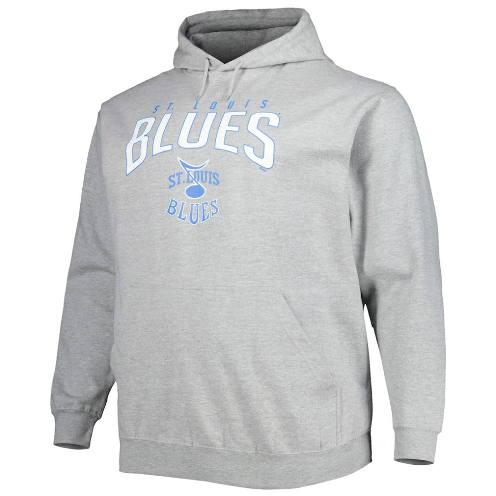 St. Louis Blues Fanatics Special Edition 2.0 Big & Tall Wordmark Pullover Hoodie - Heather Gray | Fanatics discount