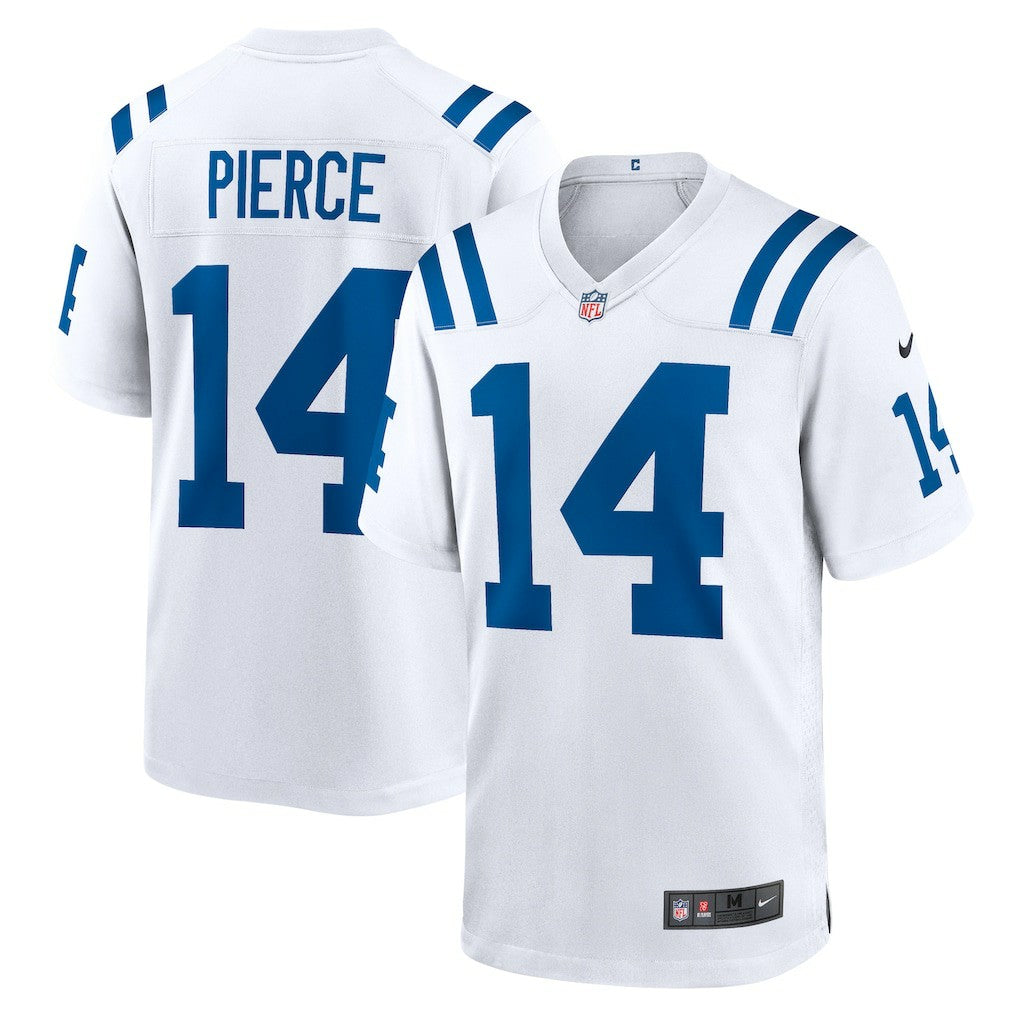Alec Pierce Indianapolis Colts Away Game Player Jersey - White - Nike