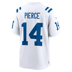 Alec Pierce Indianapolis Colts Away Game Player Jersey - White - Nike