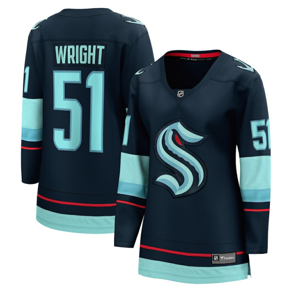 Shane Wright Seattle Kraken Fanatics Women's Home Breakaway Jersey - Deep Sea Blue | Fanatics on sale