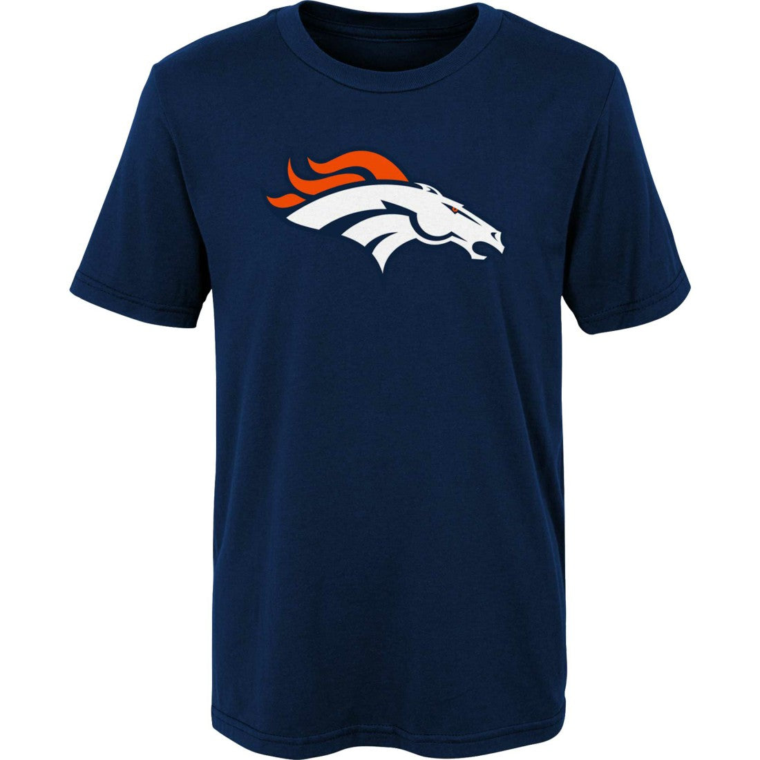 Denver Broncos Preschool Primary Logo T-Shirt - Navy - NFL