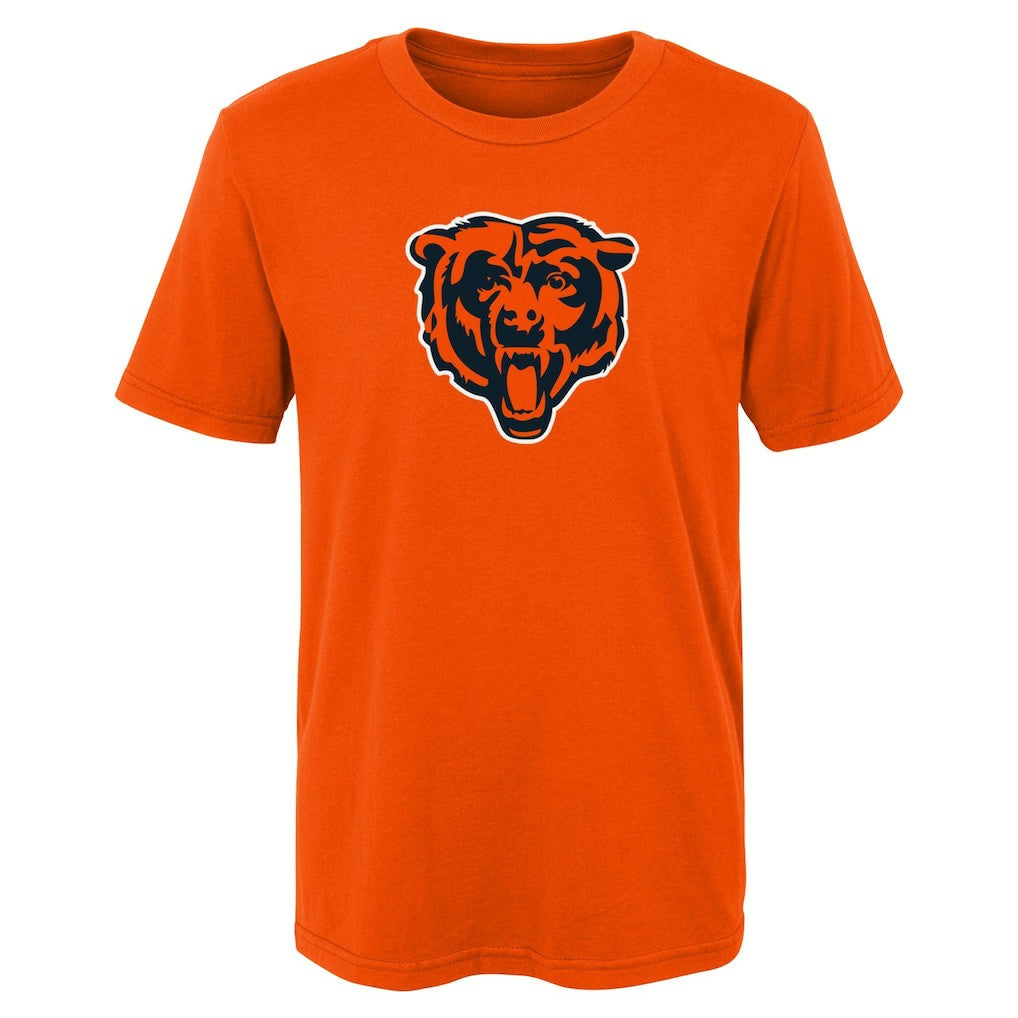 Chicago Bears Preschool Primary Logo T-Shirt - Orange - NFL