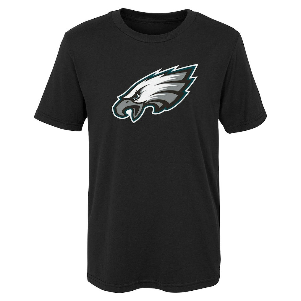 Philadelphia Eagles Preschool Primary Logo T-Shirt - Black - NFL