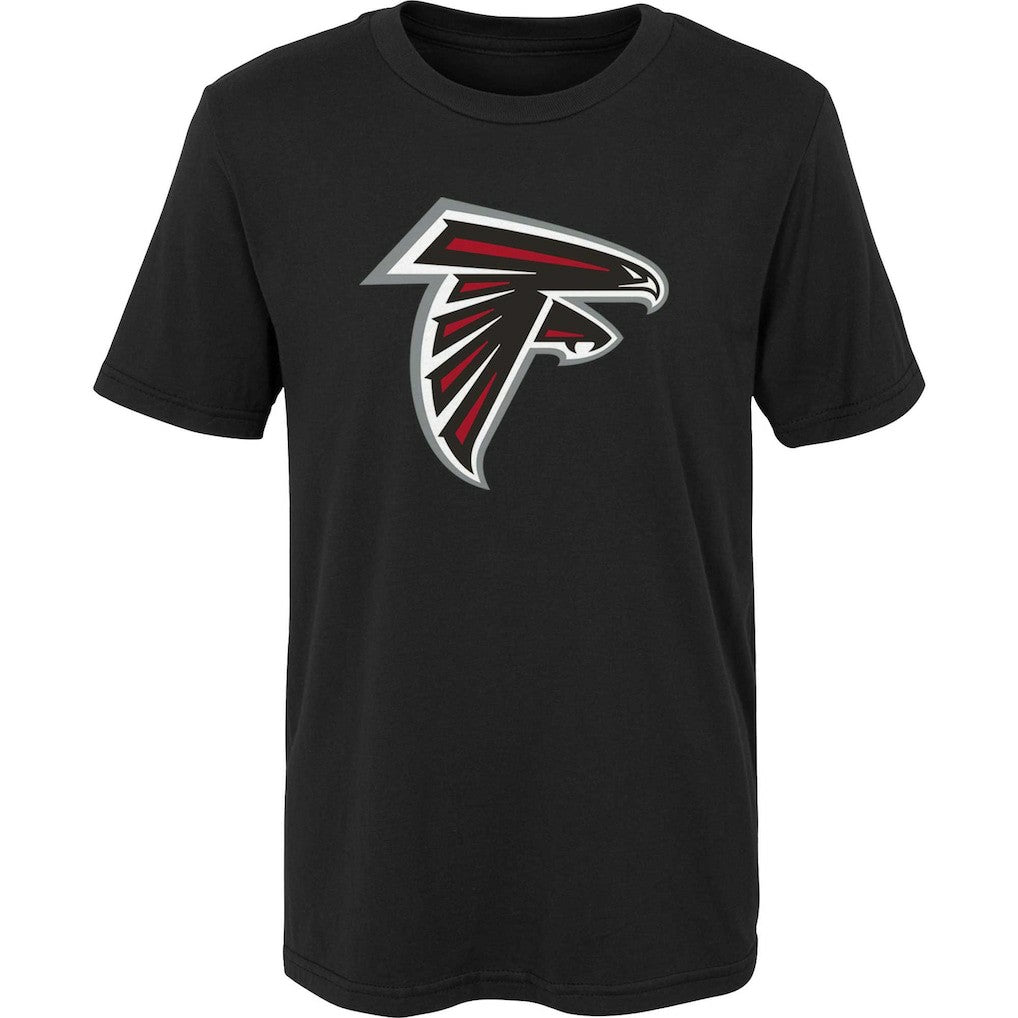Atlanta Falcons Preschool Primary Logo T-Shirt - Black - NFL