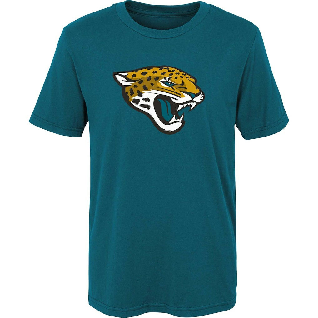 Jacksonville Jaguars Preschool Primary Logo T-Shirt - Teal - NFL