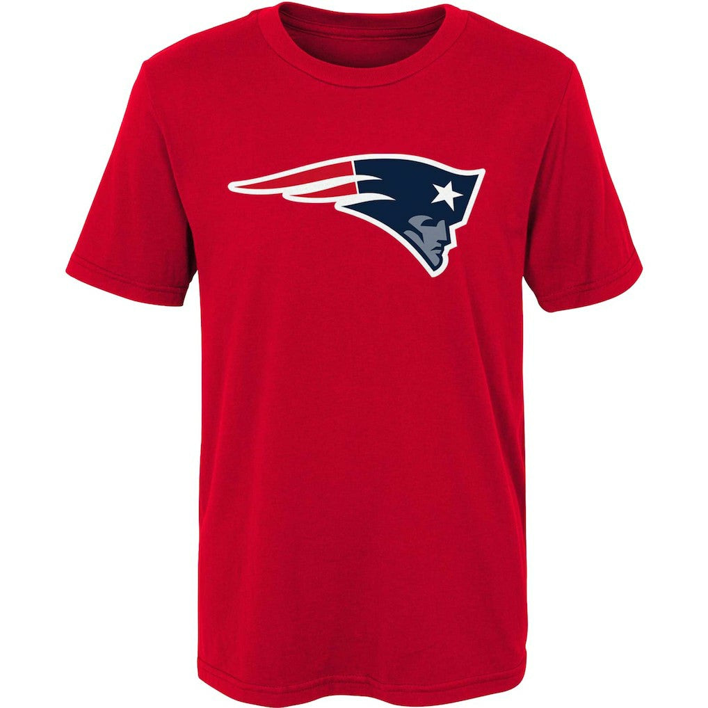 New England Patriots Preschool Primary Logo T-Shirt - Red - NFL