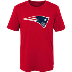 New England Patriots Preschool Primary Logo T-Shirt - Red - NFL