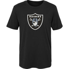 Las Vegas Raiders Preschool Primary Logo T-Shirt - Black - NFL