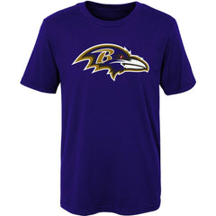 Baltimore Ravens Preschool Primary Logo T-Shirt - Purple - NFL