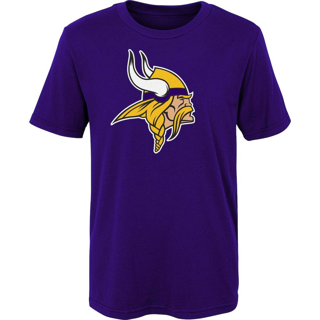 Minnesota Vikings Preschool Primary Logo T-Shirt - Purple - NFL