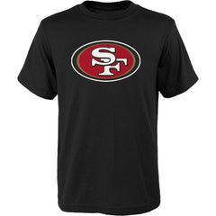 San Francisco 49ers Outerstuff Youth Primary Logo T-Shirt - Black - NFL