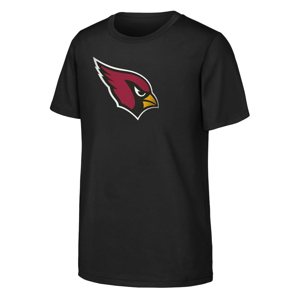 Arizona Cardinals Outerstuff Youth Primary Logo T-Shirt - Black - NFL