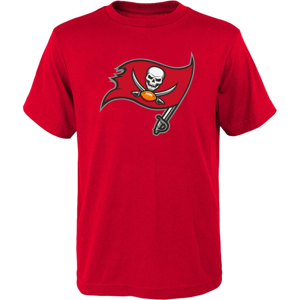Tampa Bay Buccaneers Outerstuff Youth Primary Logo T-Shirt - Red - NFL