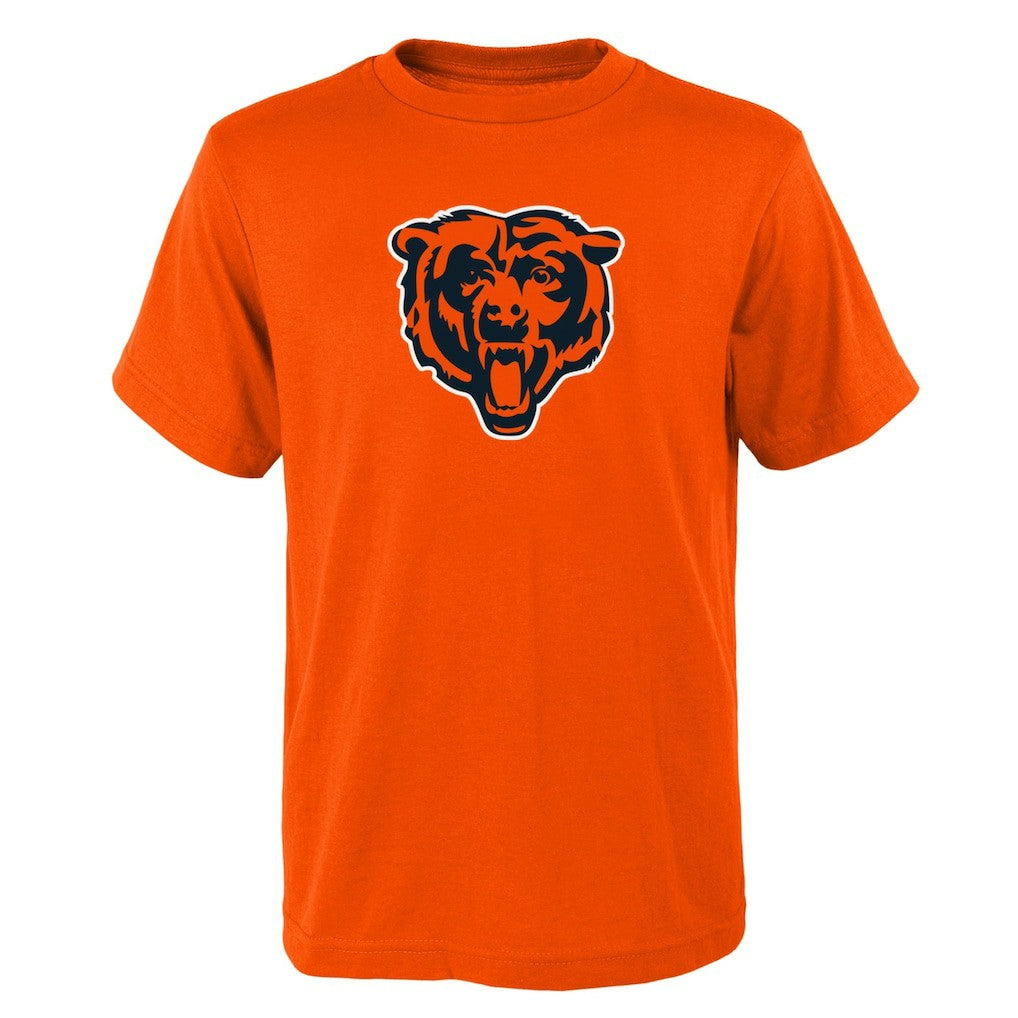 Chicago Bears Outerstuff Youth Primary Logo T-Shirt - Orange - NFL