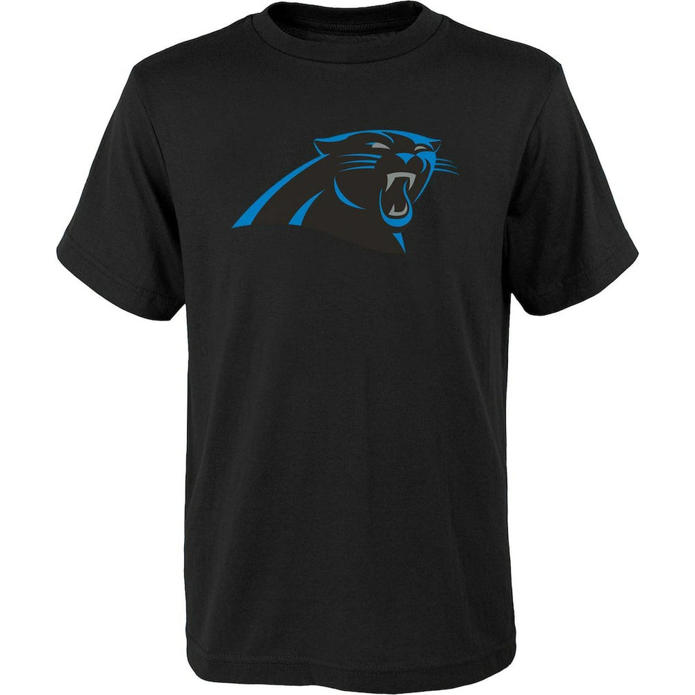 Carolina Panthers Outerstuff Youth Primary Logo T-Shirt - Black - NFL