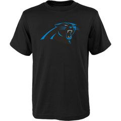 Carolina Panthers Outerstuff Youth Primary Logo T-Shirt - Black - NFL