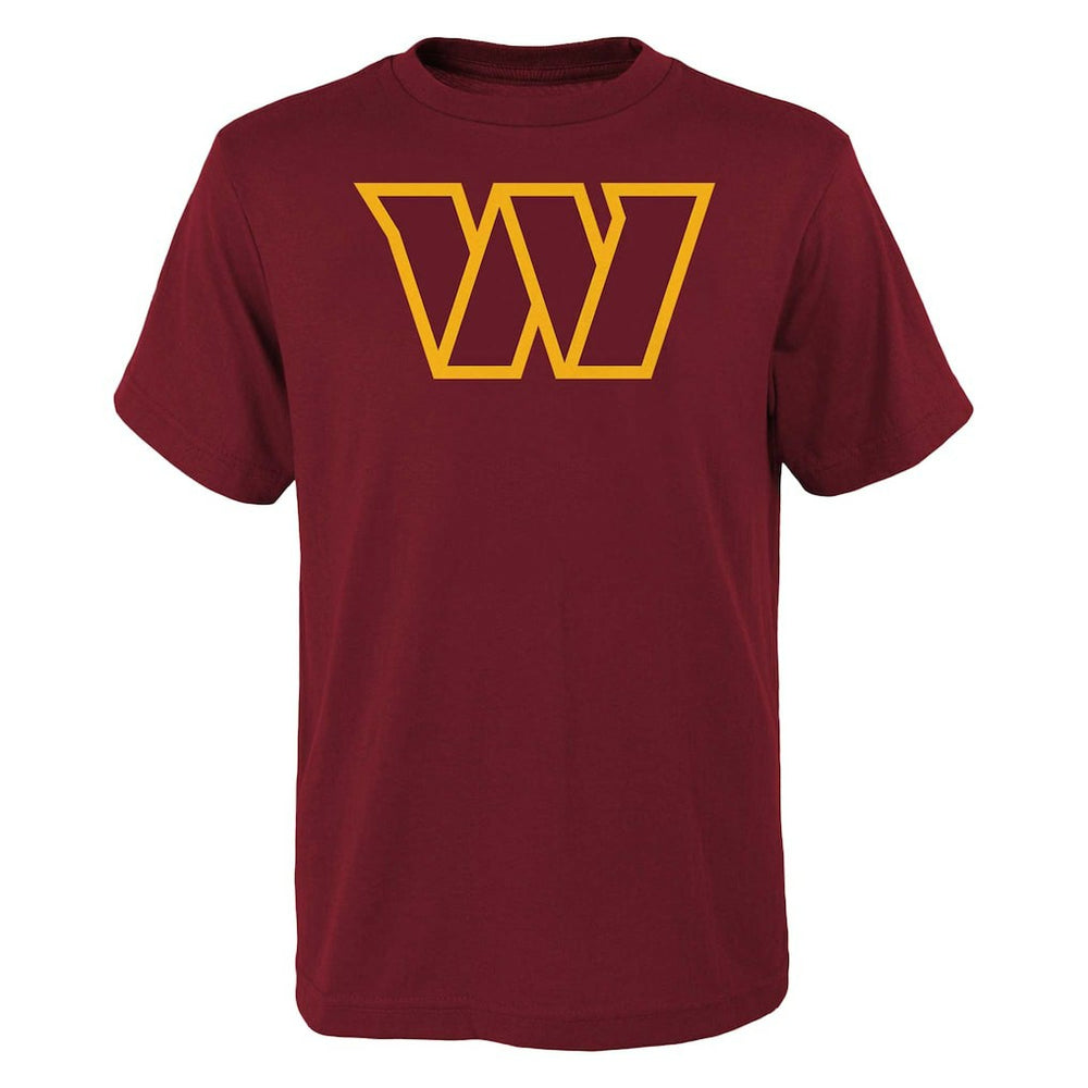 Washington Commanders Outerstuff Youth Primary Logo T-Shirt - Burgundy - NFL