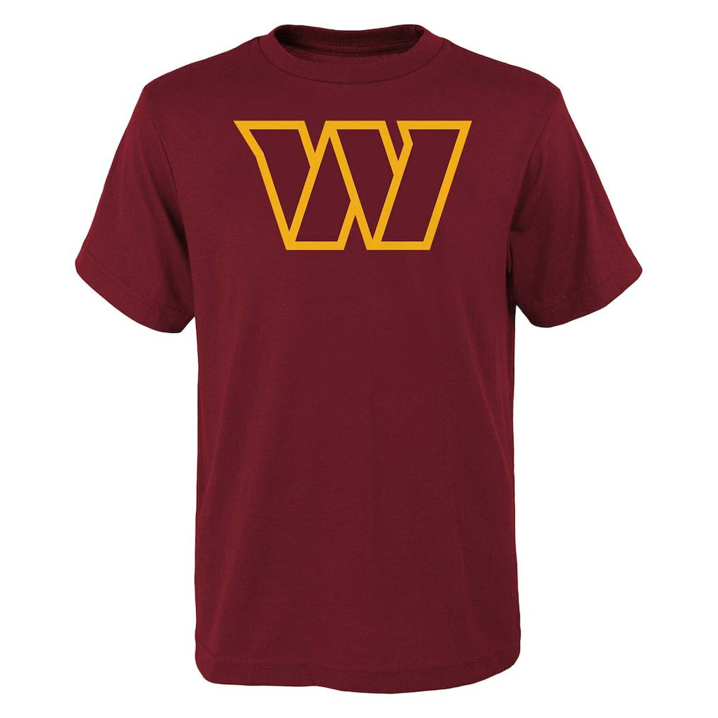 Washington Commanders Outerstuff Youth Primary Logo T-Shirt - Burgundy - NFL