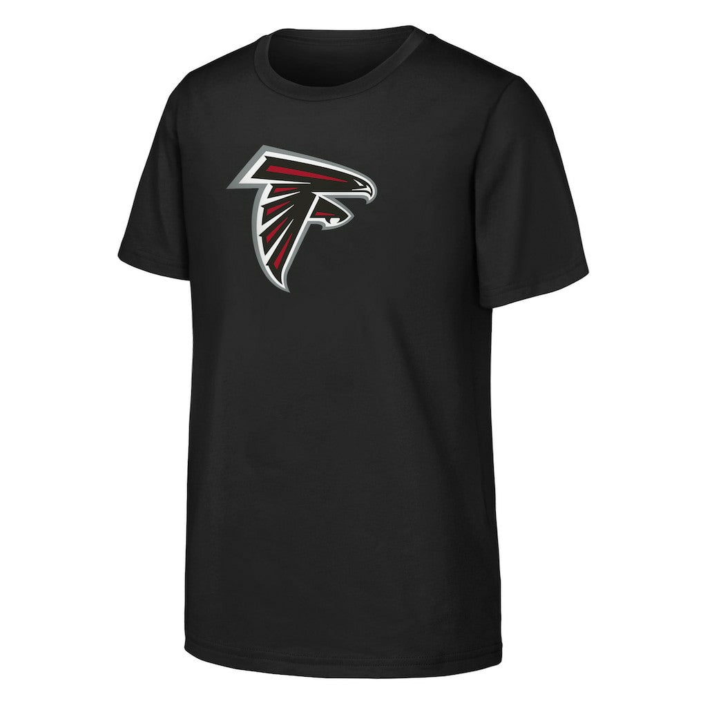 Atlanta Falcons Outerstuff Youth Primary Logo T-Shirt - Black - NFL
