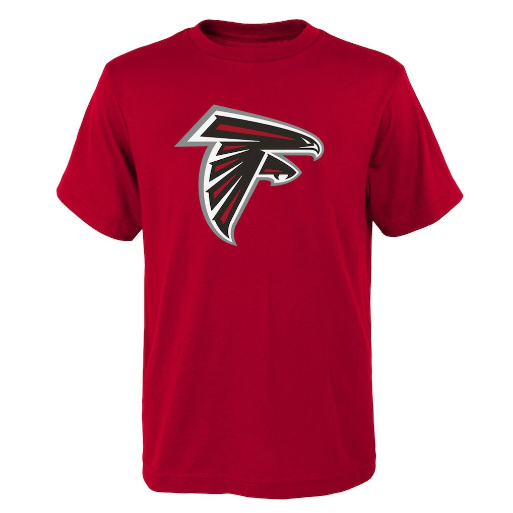 Atlanta Falcons Outerstuff Youth Primary Logo T-Shirt - Red - NFL