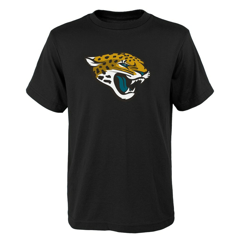 Jacksonville Jaguars Outerstuff Youth Primary Logo T-Shirt - Black - NFL
