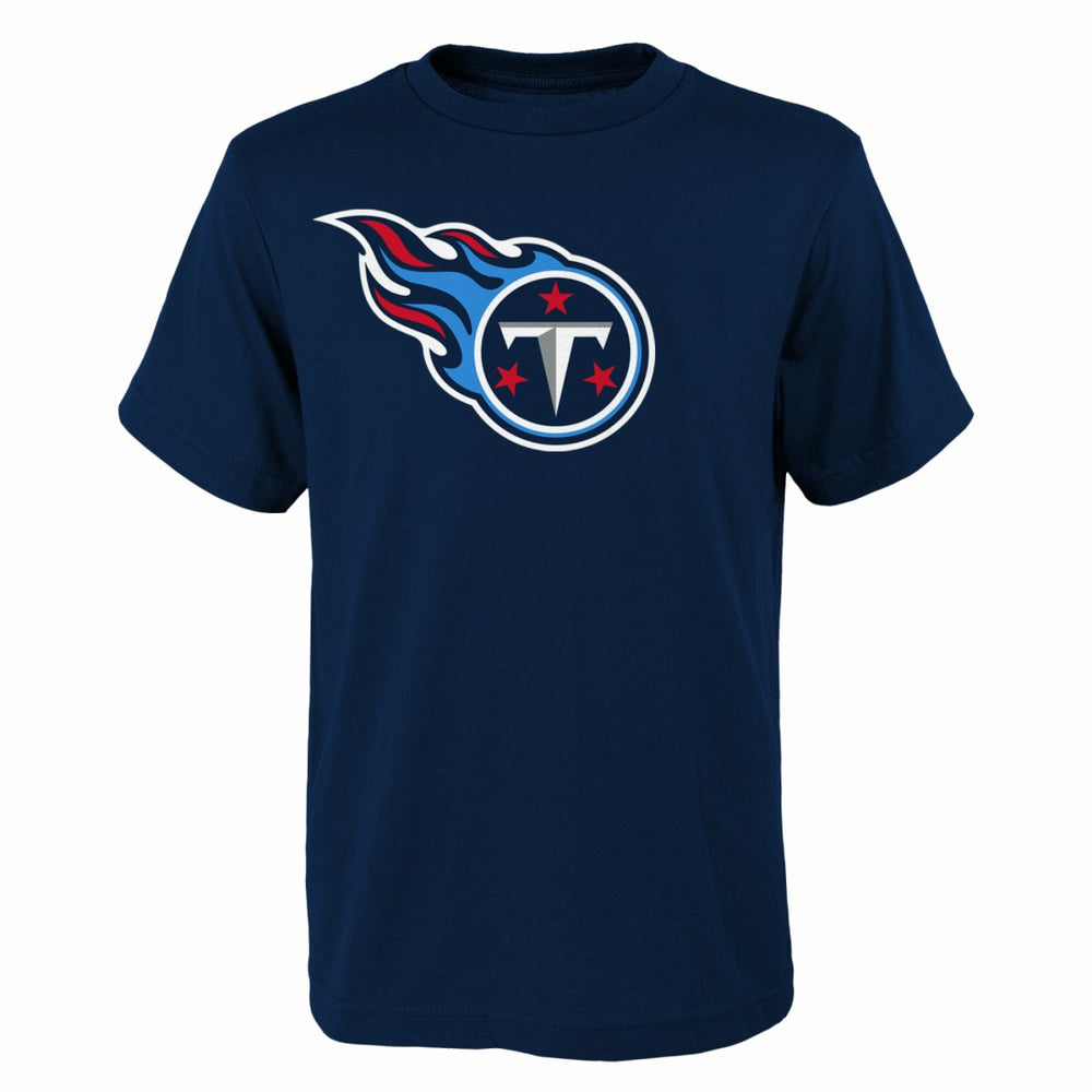 Tennessee Titans Outerstuff Youth Primary Logo T-Shirt - Navy - NFL