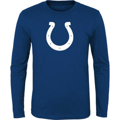 Indianapolis Colts Youth Primary Logo Long Sleeve T-Shirt - Royal - NFL