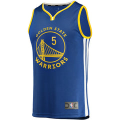 Fanatics Kevon Looney Golden State Warriors Fast Break Replica Jersey Icon Editi- Blue