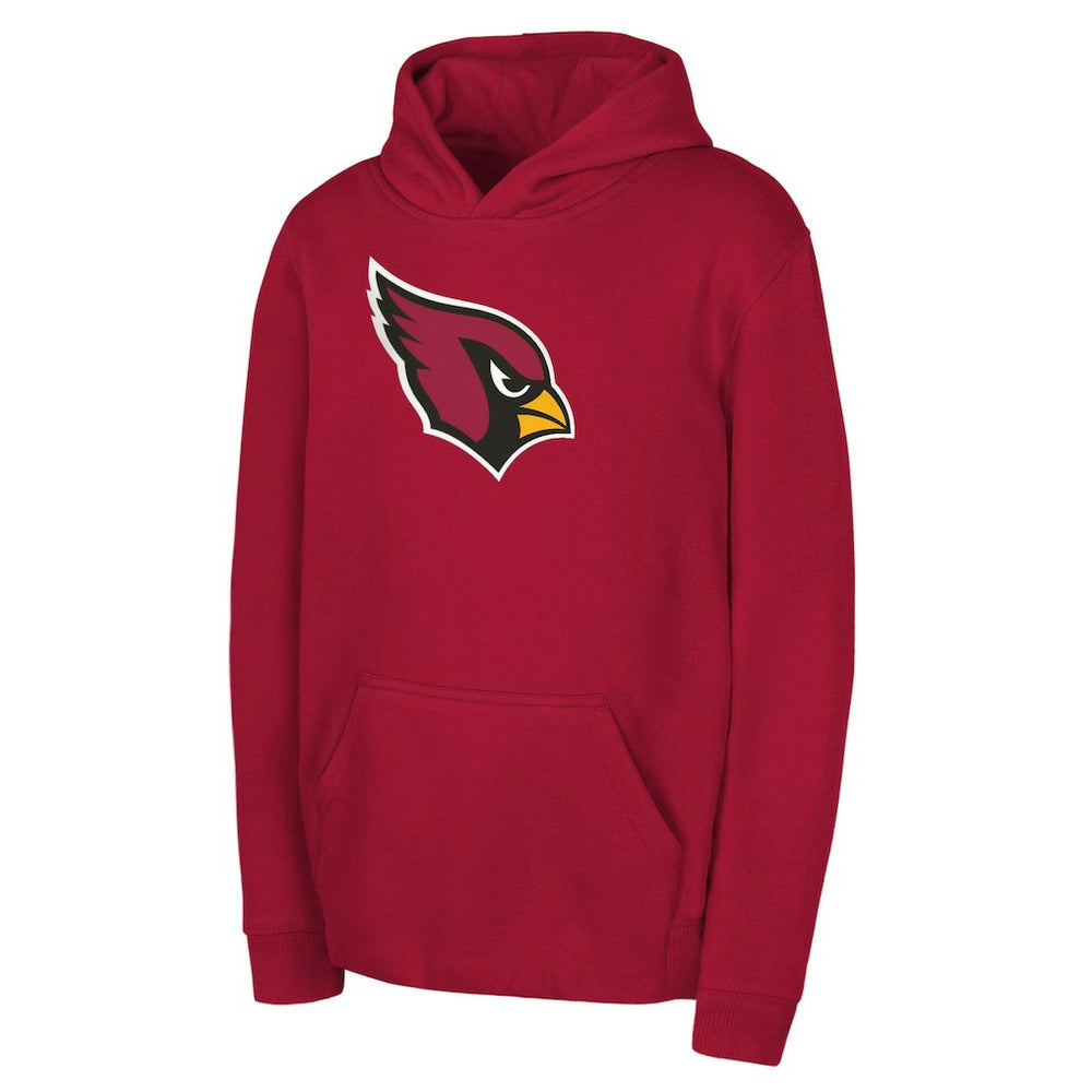Arizona Cardinals Youth Team Logo Pullover Hoodie - Cardinal - NFL