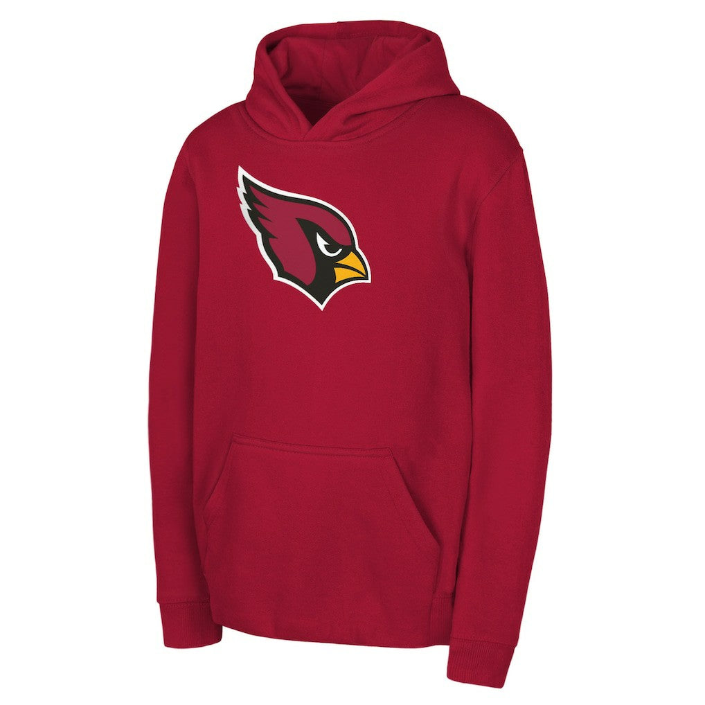 Arizona Cardinals Youth Team Logo Pullover Hoodie - Cardinal - NFL
