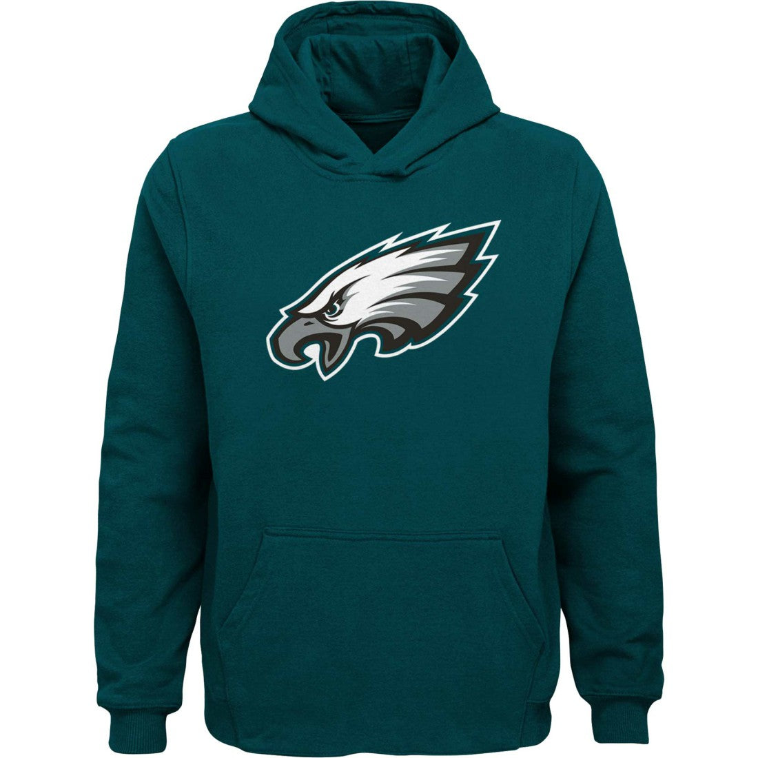Philadelphia Eagles Youth Team Logo Pullover Hoodie - Green - NFL