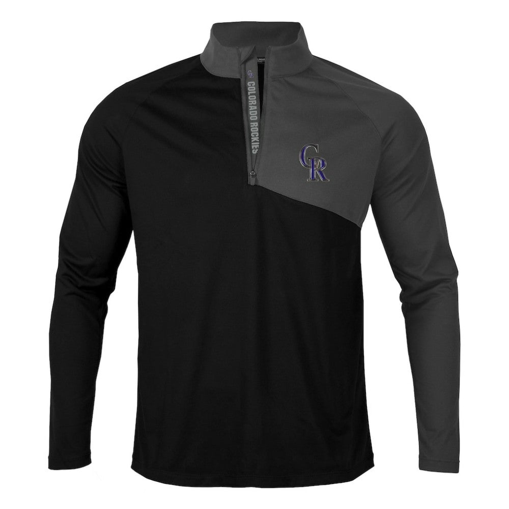 Colorado Rockies Levelwear Pinnacle Quarter-Zip Pullover Top Online