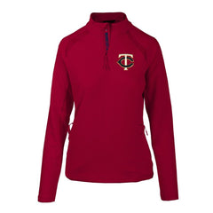 Minnesota Twins Levelwear Women's Hadley Quarter-Zip Pullover Top Online