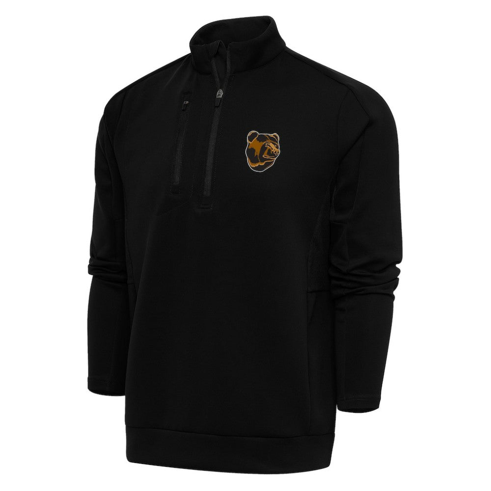 Boston Bruins Antigua Special Edition 2.0 Generation Quarter-Zip Pullover Top - Black | NHL discount