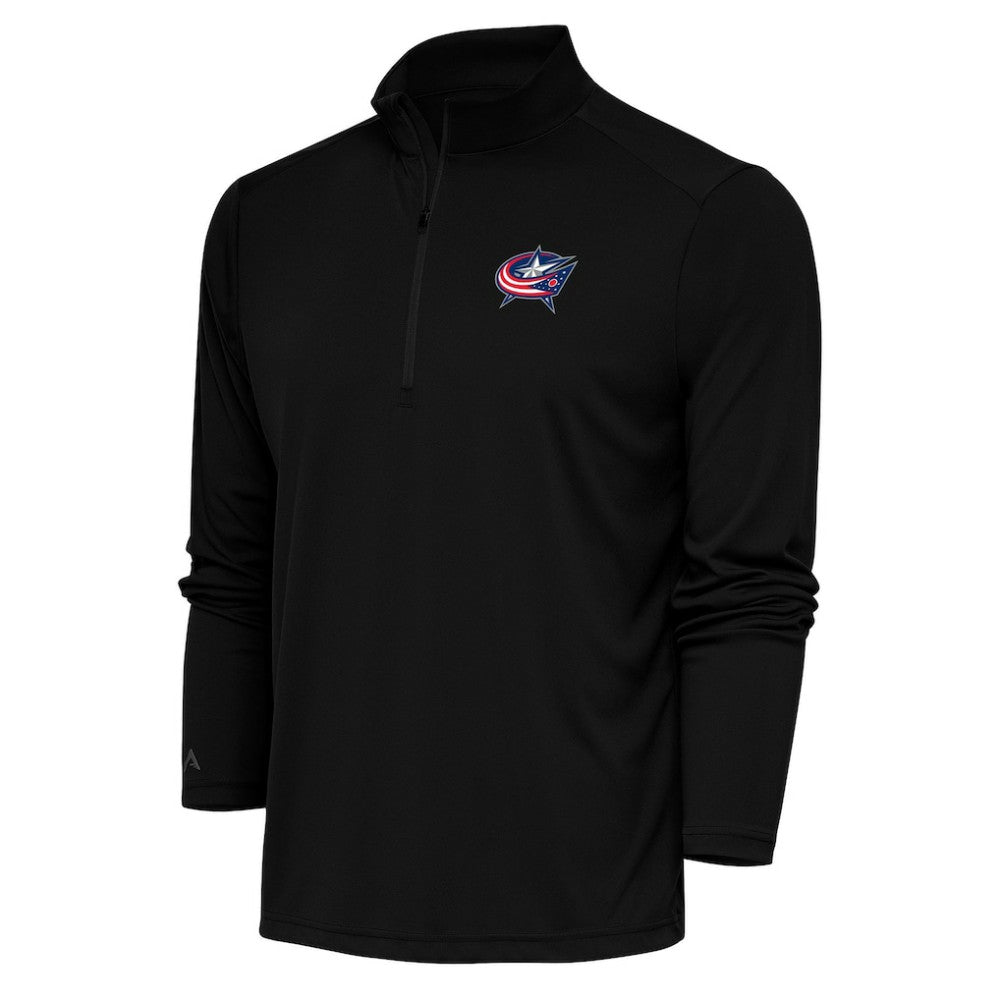 Columbus Blue Jackets Antigua Special Edition 2.0 Tribute Quarter-Zip Pullover Top - Black | NHL discount