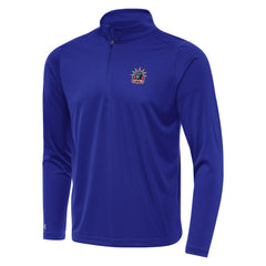 New York Rangers Antigua Special Edition 2.0 Tribute Quarter-Zip Pullover Top - Navy | NHL on sale