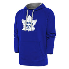 Toronto Maple Leafs Antigua Special Edition 2.0 Victory Pullover Hoodie - Royal | NHL near me