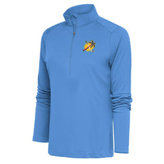 Florida Panthers Antigua Women's Special Edition 2.0 Tribute Quarter-Zip Pullover Top - Light Blue | NHL Lifestyle