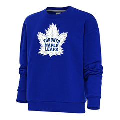 Toronto Maple Leafs Antigua Women's Special Edition 2.0 Victory Crewneck Pullover Sweatshirt - Royal | NHL online