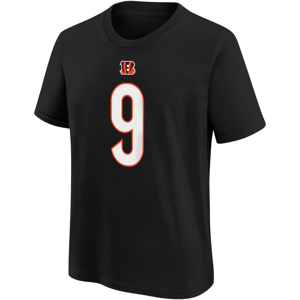 Joe Burrow Cincinnati Bengals Youth Player Name & Number T-Shirt - Black - Nike