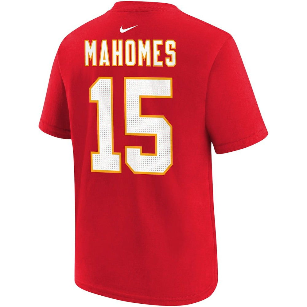 Patrick Mahomes Kansas City Chiefs Youth Player Name & Number T-Shirt - Red - Nike
