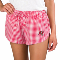 Tampa Bay Buccaneers Concepts Sport Women's Tradition Woven Shorts - Red - NFL