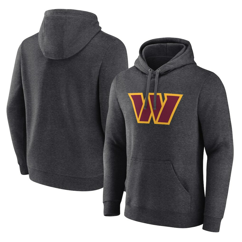 Washington Commanders Primary Logo Pullover Hoodie - Charcoal - NFL